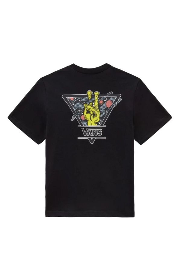 T shirt vans nera clearance