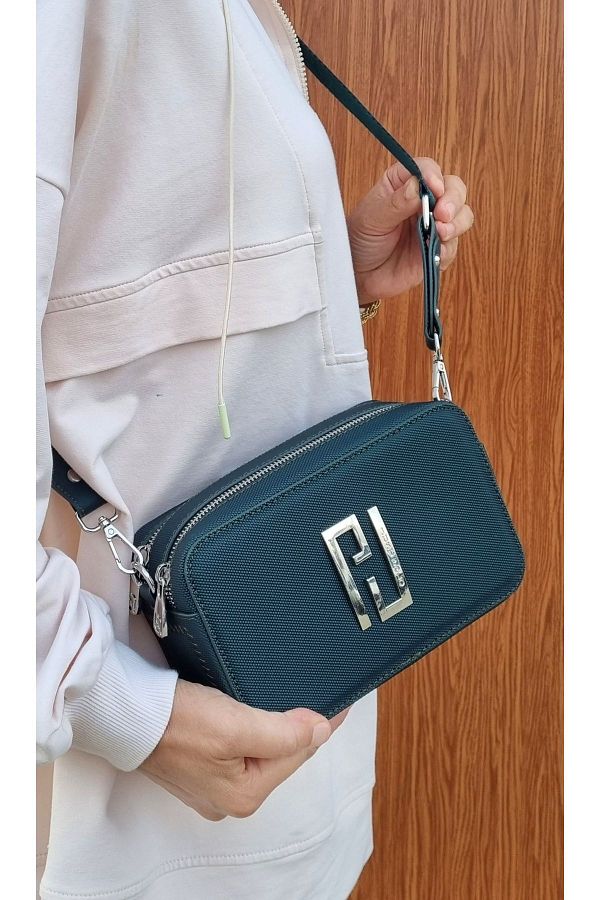 Just Polo JUSTPOLO WOMEN S ORIGINAL LACOSTE 3 COMPARTMENT TWO STRAP SHOULDER AND CROSSBODY BAG Trendyol