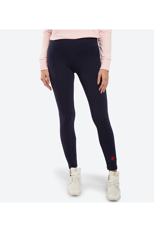Beverly Hills Polo Club BHPC Leggings Navy Blue For Women Trendyol
