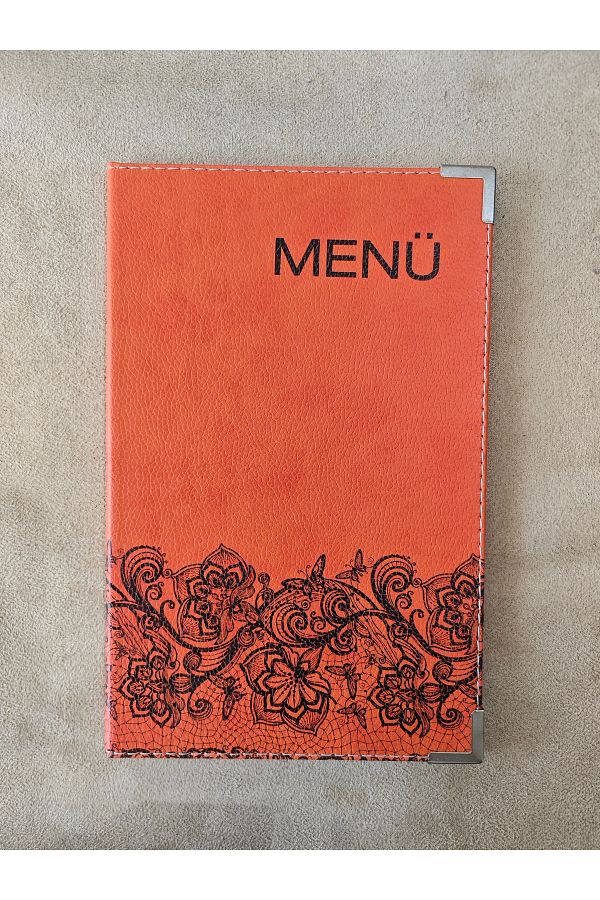 ankara menü-A5 Menu - Transparent Acidate Design 1