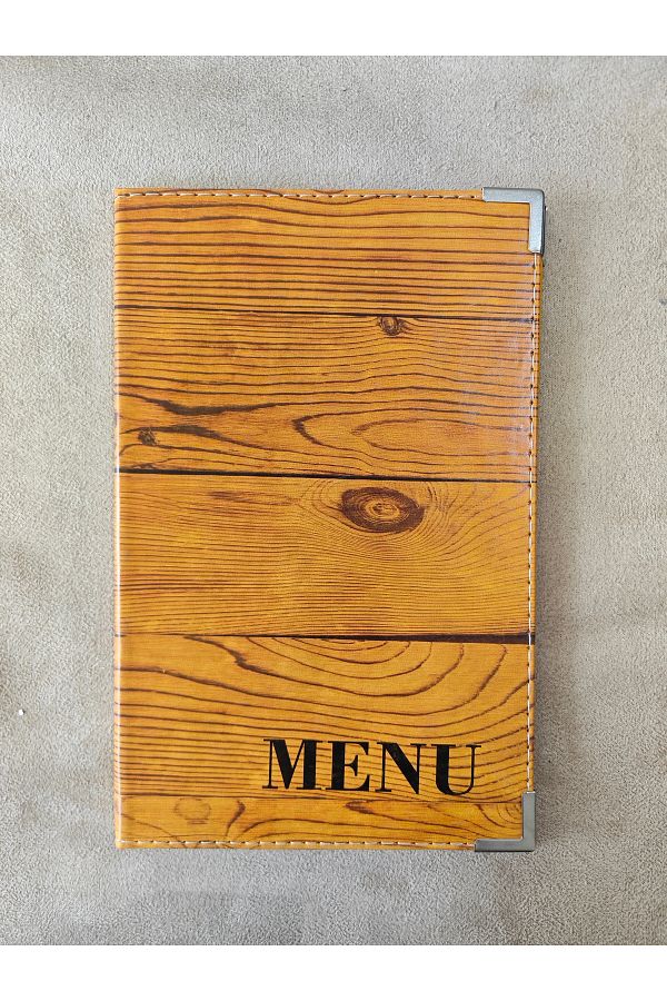 ankara menü-A5 Menu - Transparent Acidate Design 1