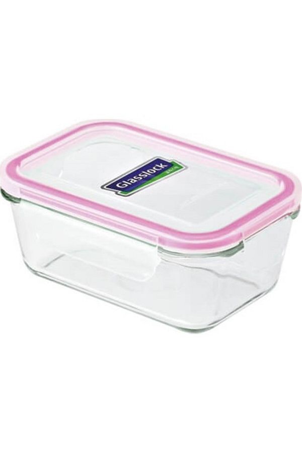 Prima Nova-Glasslock Conical Rectangular Glass Storage Container 980 Ml 1