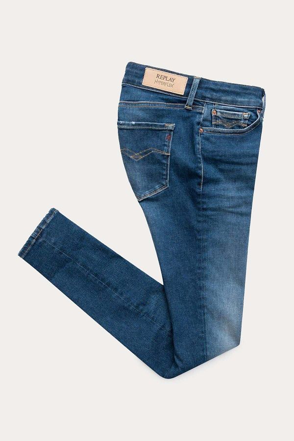 Replay Luz Hyperflex Skinny Fit Jeans Useful Re Used Model Trendyol