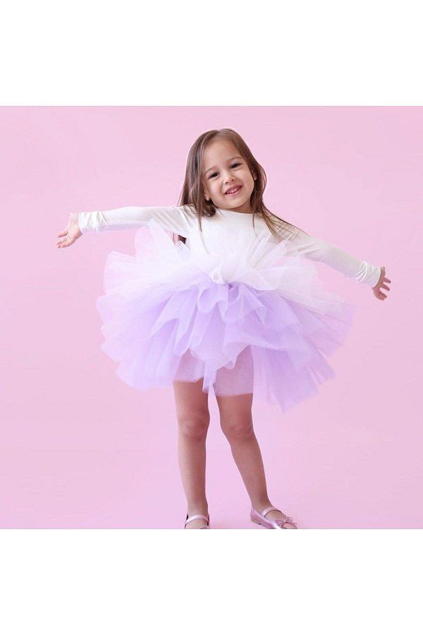 Lilac ballet dress top