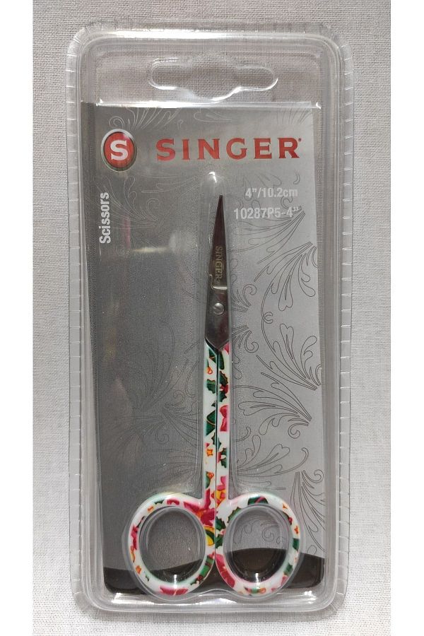 SİNGER-Curved Tip Colored Embroidery Scissors P5 1
