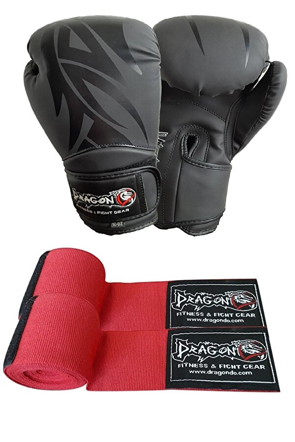Dragondo Black Mamba Red Dragon Giftoom Fist Meter Bandage Set