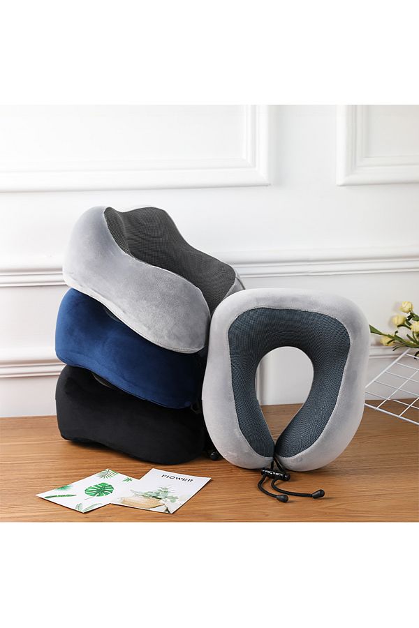 Choice Soft Travel Pillow U Shaped Travel Healthcare Memory Foam Neck Cervical Airplane Pillow Neck Cushion Trendyol