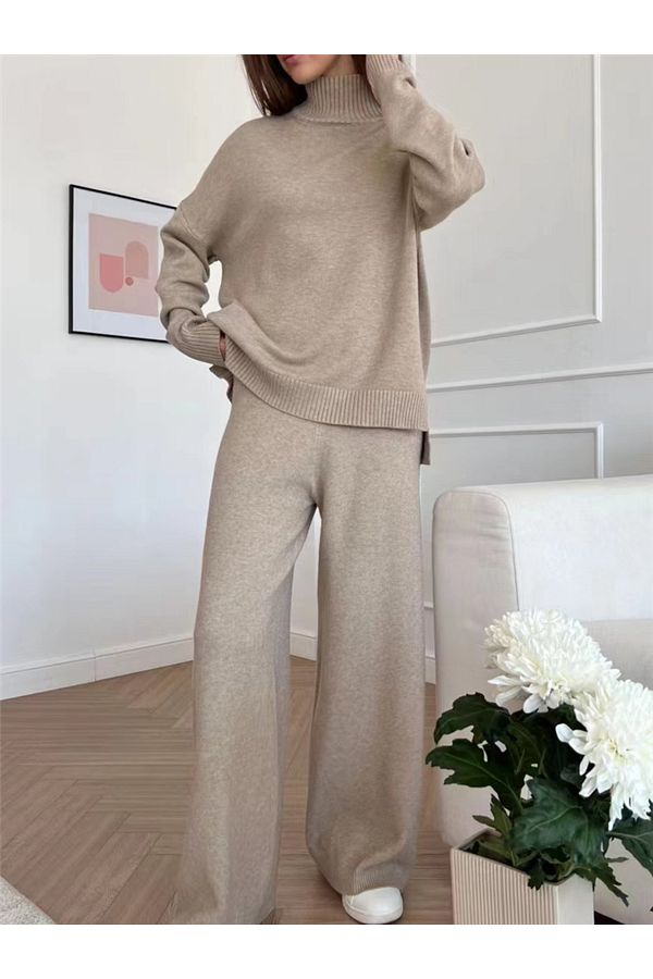 Knitted womens tracksuit cheap