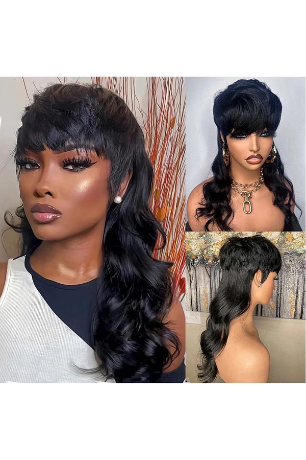 Mullet wig london hotsell