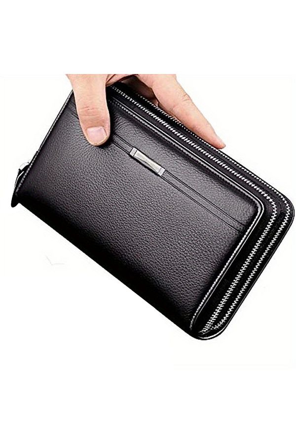 Choice Mens Wallet Long Purse Leather Clutch Large Business Handbag Phone Card Holder Case Gift for Men Trendyol