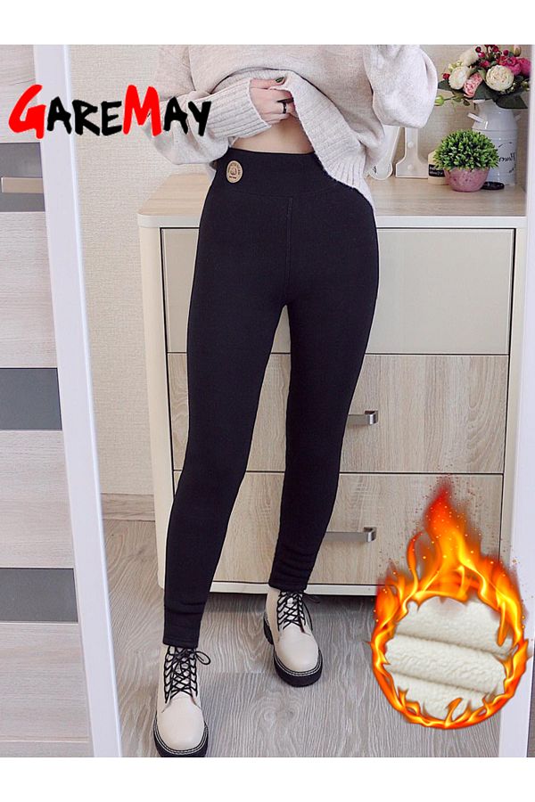 Choice Women s Winter Leggings Slimming Velvet Thermal Pants Tight Gray Skinny Thick Warm Leggings Trendyol