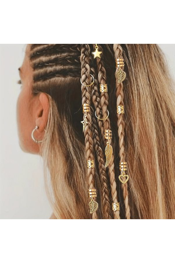 Viking hair rings cheap
