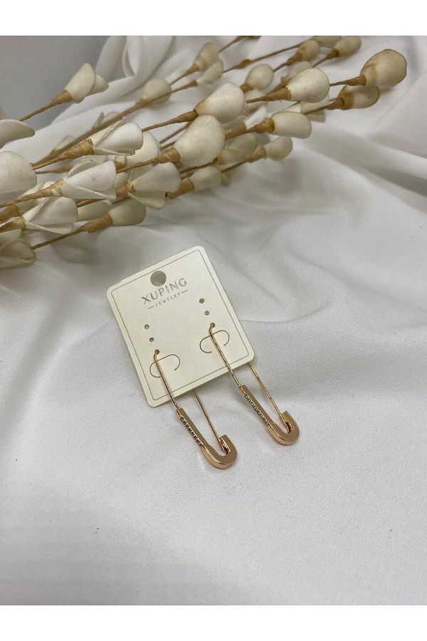 stainless steel XUP NG ngne Model Safety Earrings Trendyol