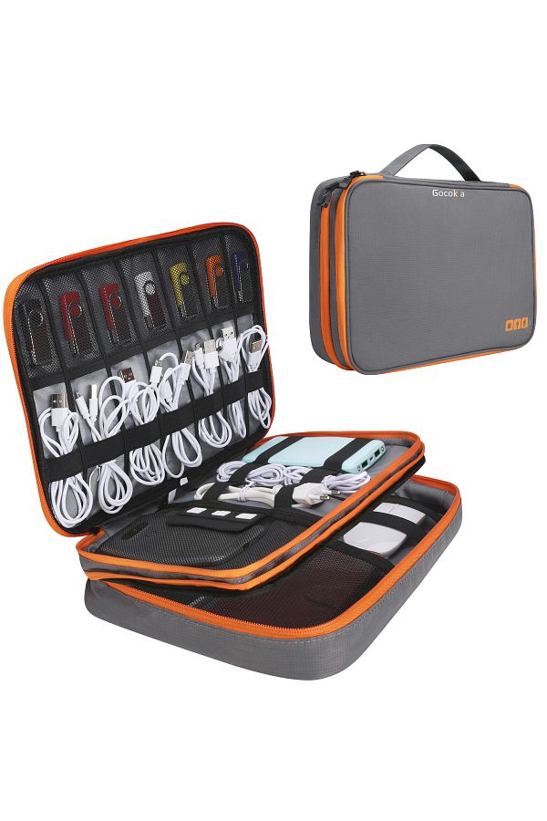 Choice Portable Electronic Accessories Travel case Cable Organizer Bag Gadget Carry Bag for iPad Cables Trendyol