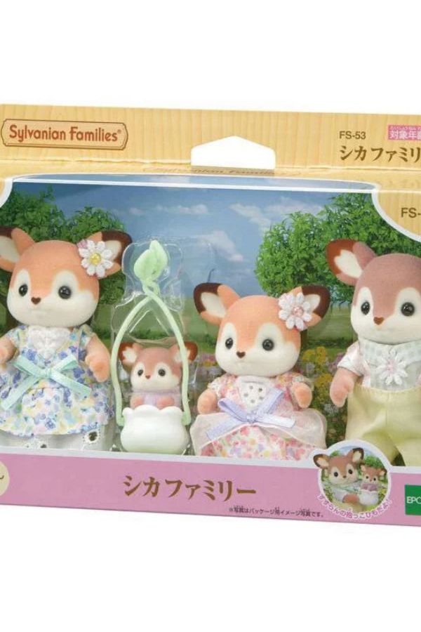Choice Sylvanian Families Anime Figure Deer Family Kawaii Cute Doll Decoration Pendant Forest Families R. Trendyol