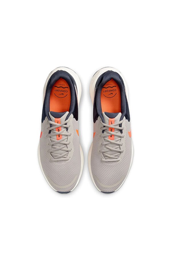 Nike Sneaker Nike Revolution Mens Grey Orange Sports Shoes