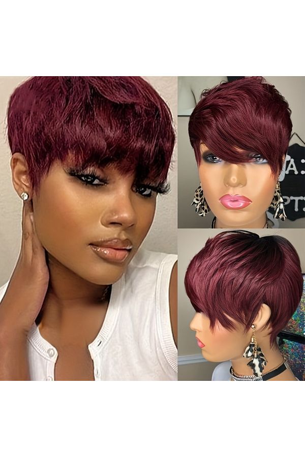 Short layered wigs sales