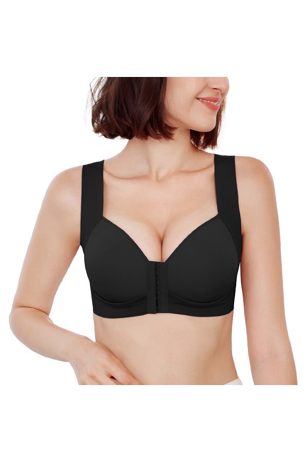 Plus size front closure bra discount