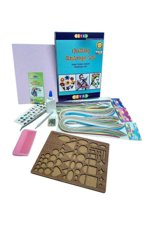 quilling-Quilling Starter Set for Beginners - Set No:2 1