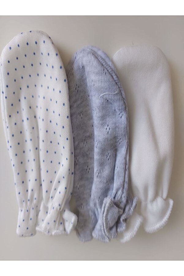 Caramell Pamuk 3'lü Eldiven Seti Mix52