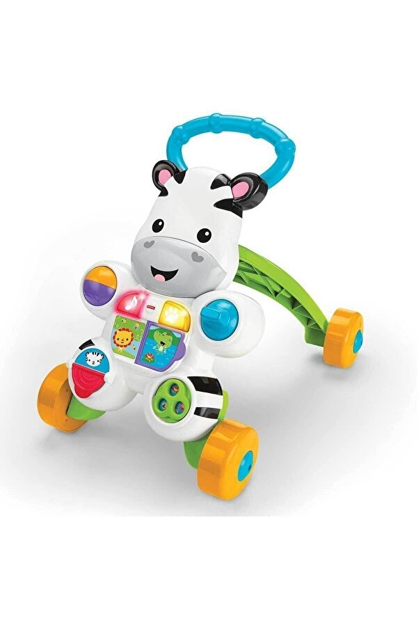 Fisher Price Beyaz Melodili Yürüteç Zebra