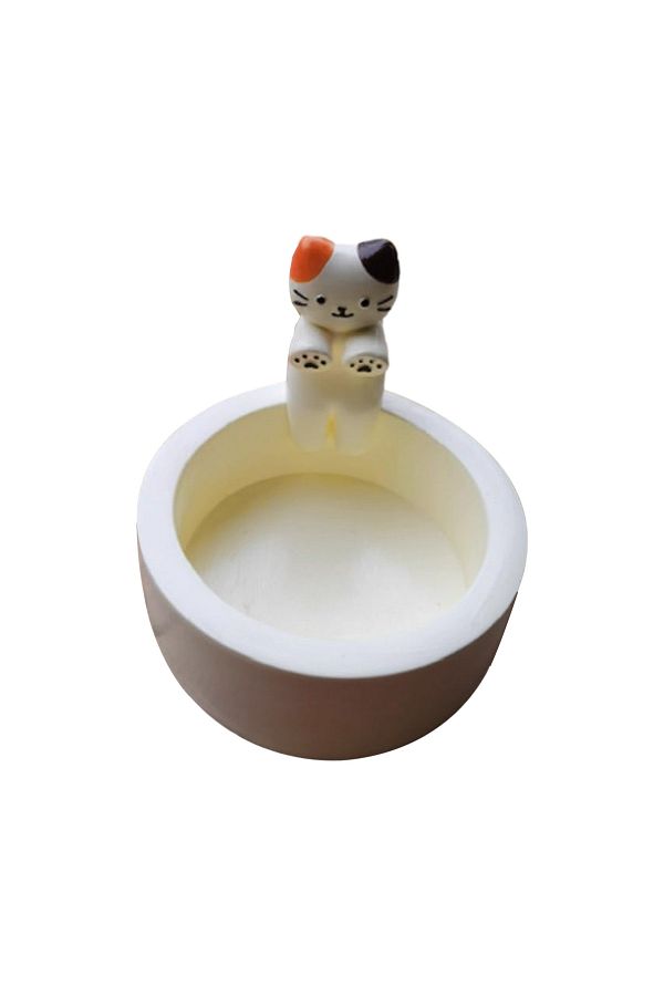 Choice-Kitten Candle Holder - Durable High Temperature Resistant Creative Aromatherapy Cat Candlestick 1