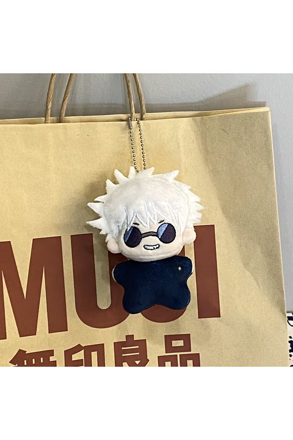 Choice-12cm Jujutsu Kaisen Plush Doll Keychain Accessory Anime Geto Suguru Satoru Gojos Mini Plushie Toy... 1