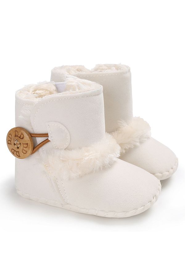 Boys fuzzy boots discount