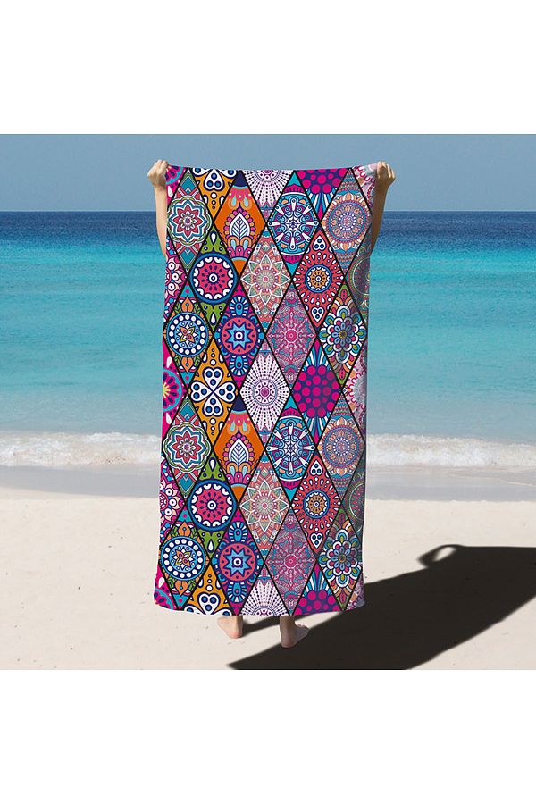 Choice HiTurbo Microfiber Blanket Quick Drying Beach Towels Oversized 35 71in Printing Towel Super Abs. Trendyol