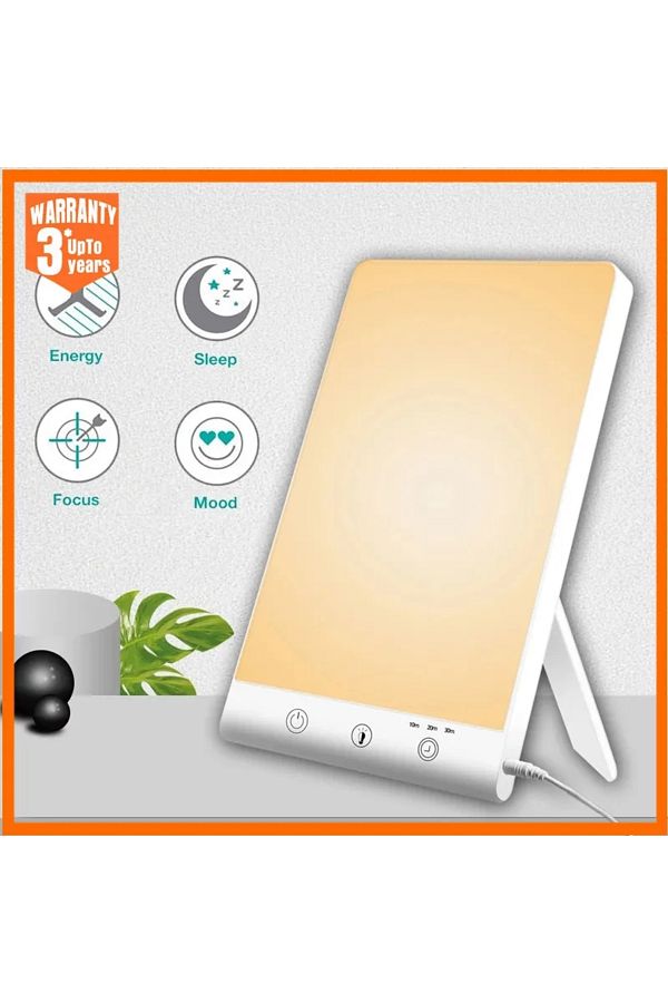 Choice 12000 Lux LED SAD Light Daylight Therapy Lamp 3200k Happy Mood Light Touch Dimmable for Winter An. Trendyol