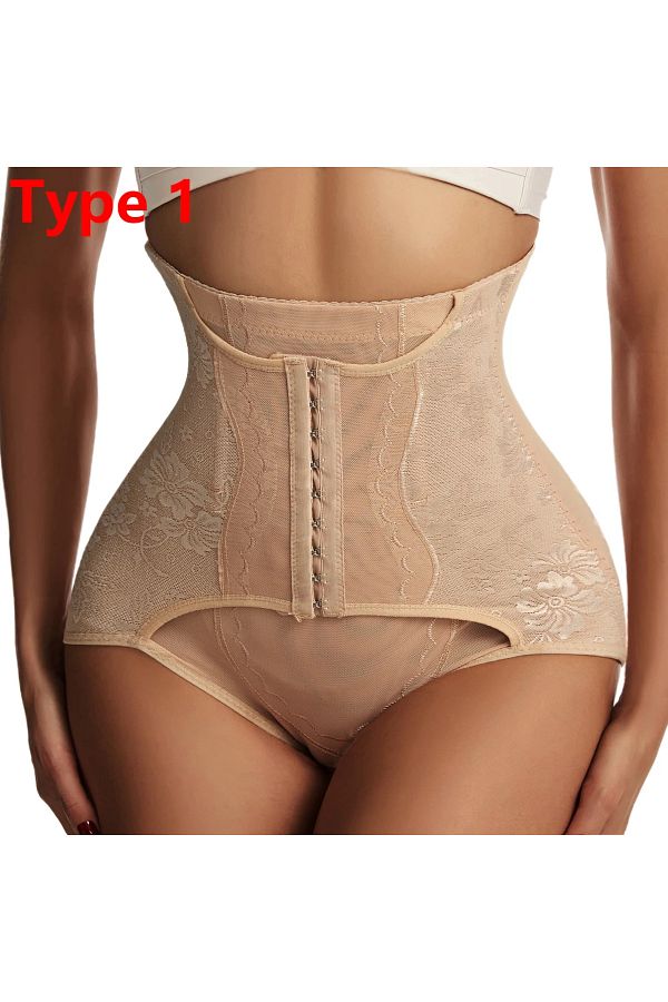 Choice Womens Tummy Control Waist Trainer Corset Butt Lifter Shapewear High Waist Body Shaper Briefs Sli. Trendyol