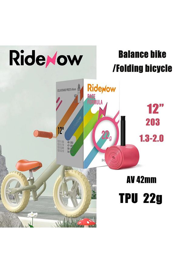 RideNow Pushbike Balance Bicycle Inner Tube Tire Ultralight 12 203 Length AV42mm Bike Tires Tube Trendyol