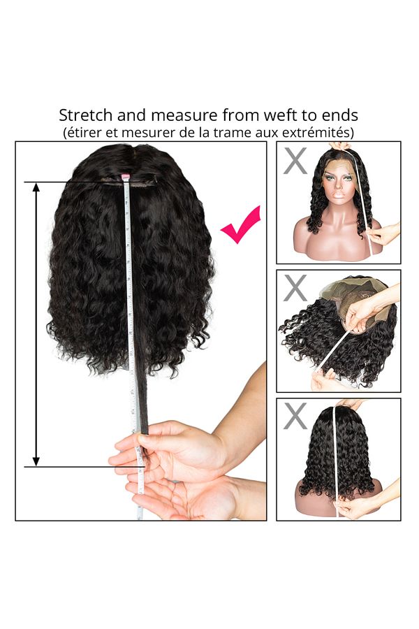 Lace frontal rizado clearance