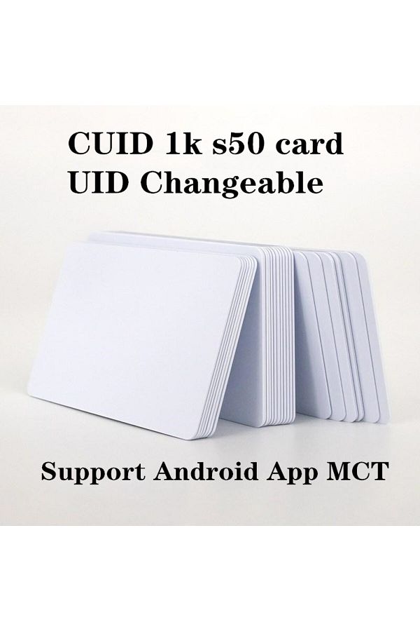 YEVERAXIN-5pcs/lot 13.56Mhz RFID CUID card Sticker Keytag Card UID Changeable Block 0 Writable for NFC Andr... 1