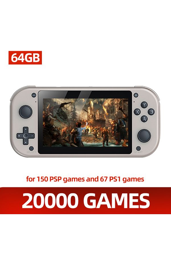 VILCORN-M17 Retro Handheld Video Game Console - Open Source Linux, 4.3 Inch IPS Screen Portable Pocket Computer 1
