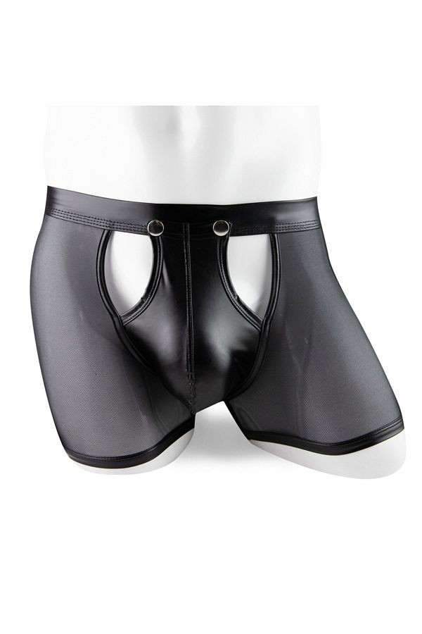 Short transparent homme clearance
