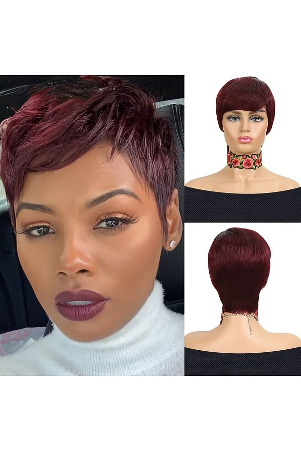 Long pixie wigs on sale
