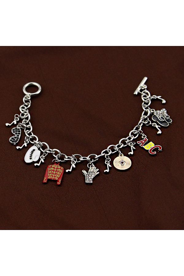 Michael jackson charm bracelet top