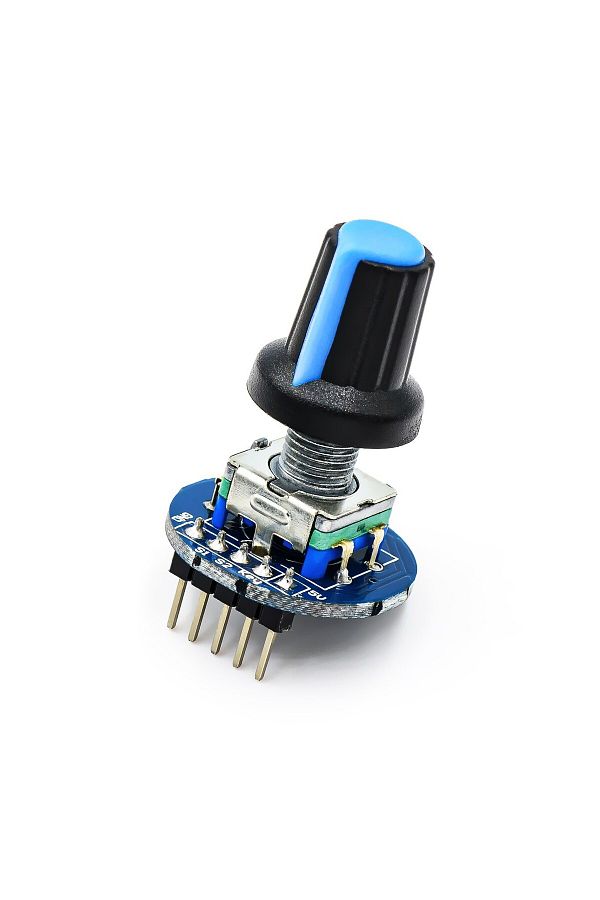 Choice-360 Degrees Rotary Encoder Module Potentiometer Analog Knob for Arduino KY-040 RV09 EC11 Cap 1