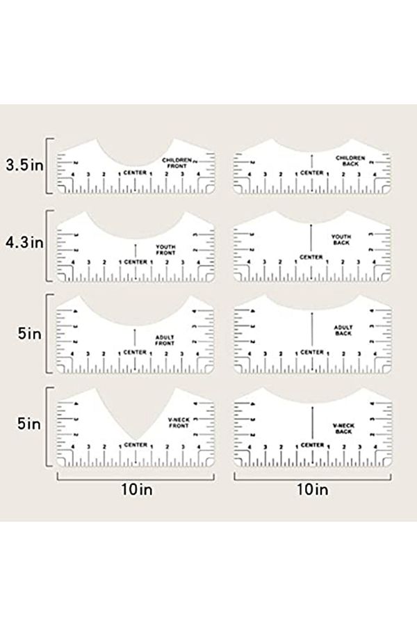 T shirt ruler guide 2025
