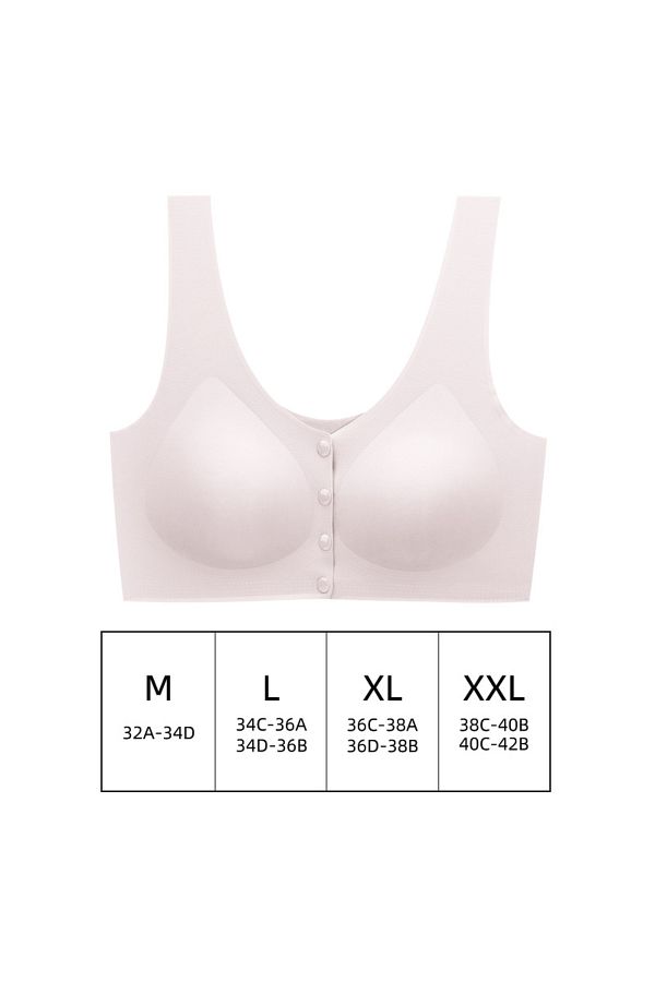 Choice-Nursing Bra Maternity Bra With Removable Pads Front Open Buckle Breathable Comfortable 3D Seamles... 1
