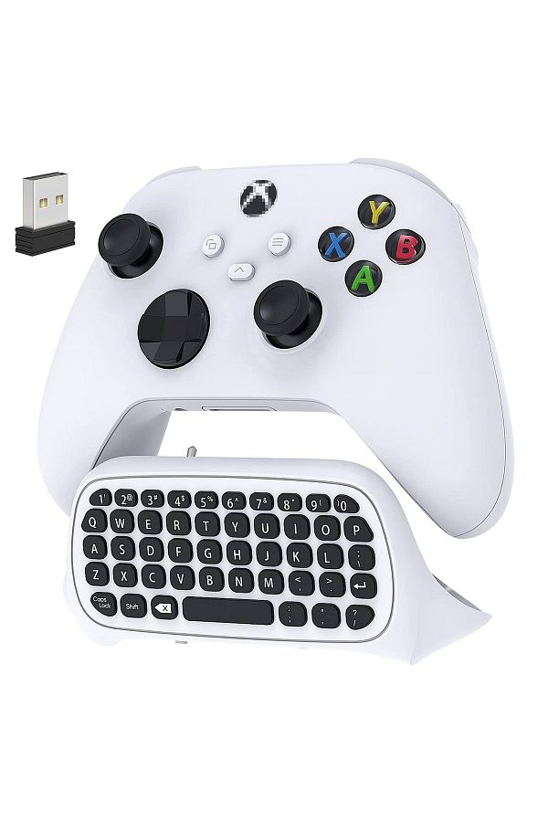 Choice-Controller Keyboard for Xbox Series X/S/One/One S Wireless Chatpad Gaming Keypad with USB Receive... 1