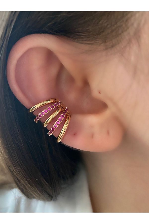 Big cartilage earrings best sale