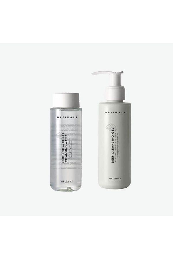 Oriflame-Optimals Deep Cleansing Gel + Soothing Micellar Cleansing Water 1