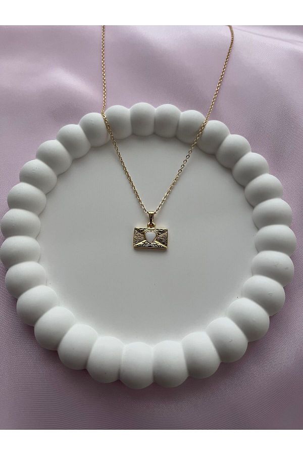 Alexis Carrel-Women's - Minimal Design Gold Letter Necklace 1