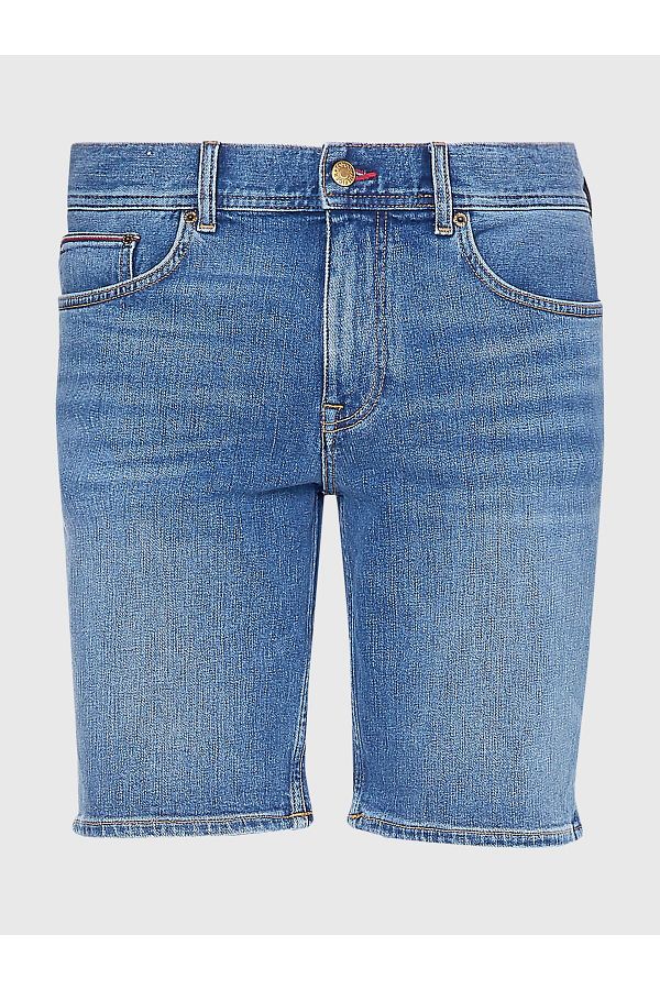 Tommy Hilfiger TH BROOKLYN Men s Blue Denim Jeans Shorts MW0MW180351A9 Trendyol