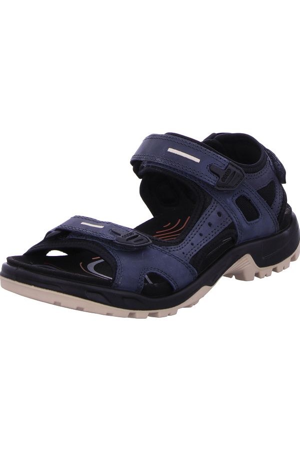 Ecco-Blaue sportliche Sandalen 1