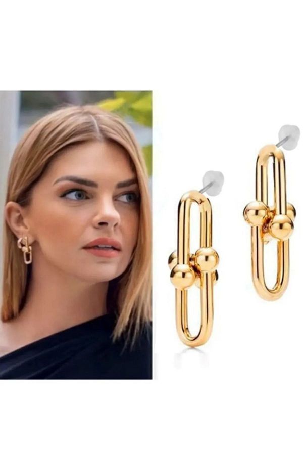 MioArt-Tiffany Gold Earrings 1