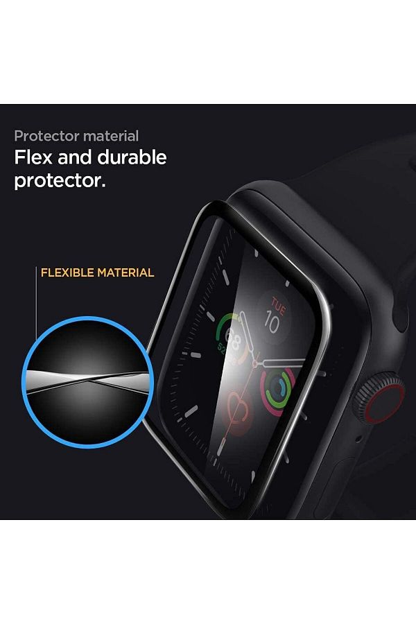 NoHar Spigen Apple Watch 44mm Pro Flex Ez Fit Easy Installation Screen Protector 2 PCS Trendyol