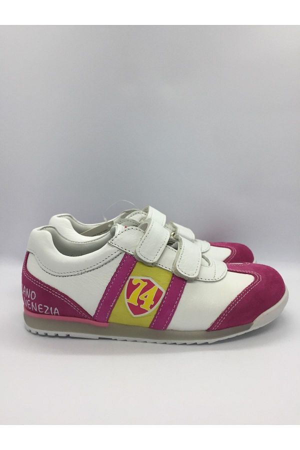 Ortopedia-Children's Leather Orthopedic Sports Shoes 5520 - White Fuji 1